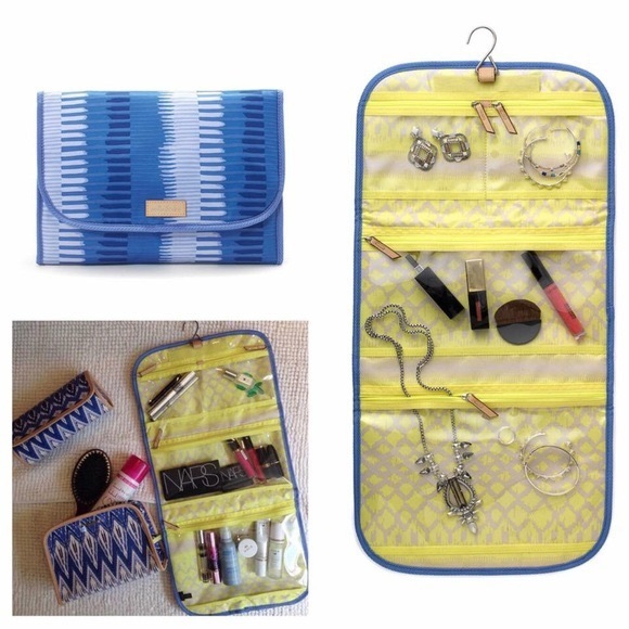 Stella & Dot Hang On cosmetic bag - Indigo - Picture 3 of 3